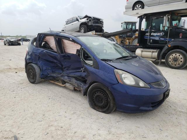 JHMGE8G3XDC011539 - 2013 HONDA FIT BLUE photo 4