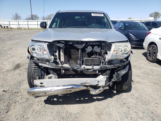 5TEMU52N05Z067068 - 2005 TOYOTA TACOMA DOUBLE CAB LONG BED SILVER photo 5