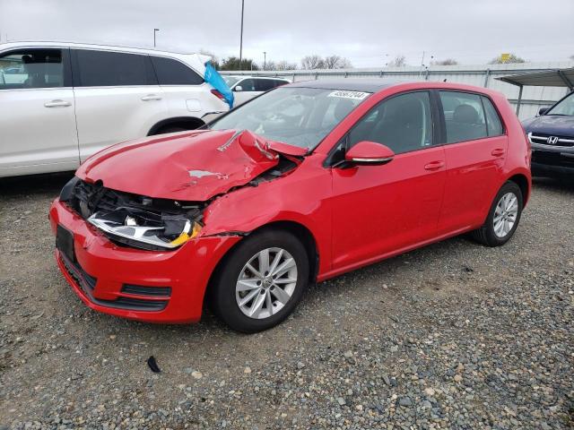 2016 VOLKSWAGEN GOLF S/SE, 