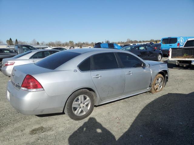 2G1WB57K491324989 - 2009 CHEVROLET IMPALA LS SILVER photo 3