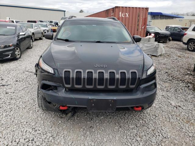 1C4PJMBS1EW172723 - 2014 JEEP CHEROKEE TRAILHAWK BLACK photo 5