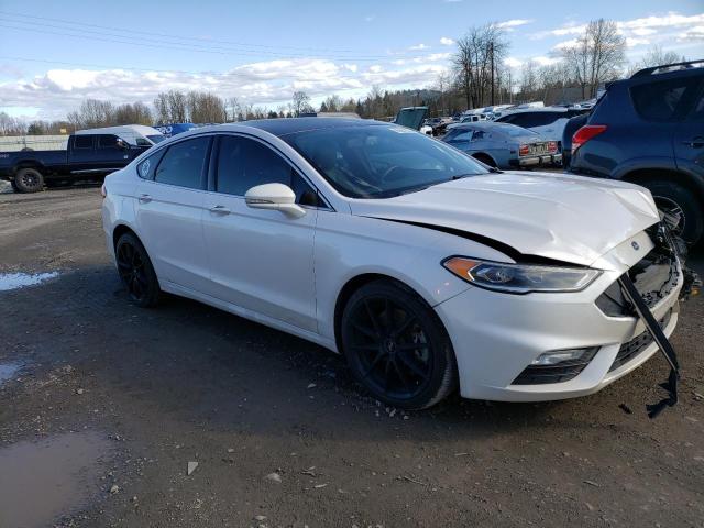 3FA6P0VP3HR164114 - 2017 FORD FUSION SPORT WHITE photo 4