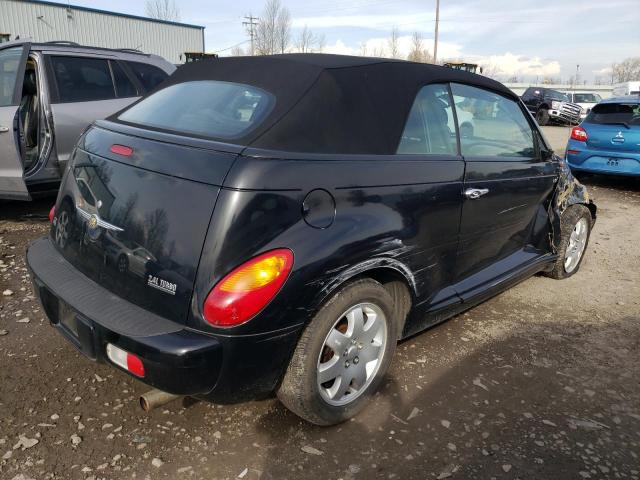 3C3AY75S55T336631 - 2005 CHRYSLER PT CRUISER GT BLACK photo 3