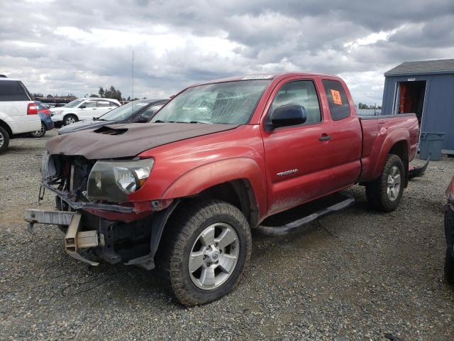 5TETX62N47Z461944 - 2007 TOYOTA TACOMA PRERUNNER ACCESS CAB RED photo 1