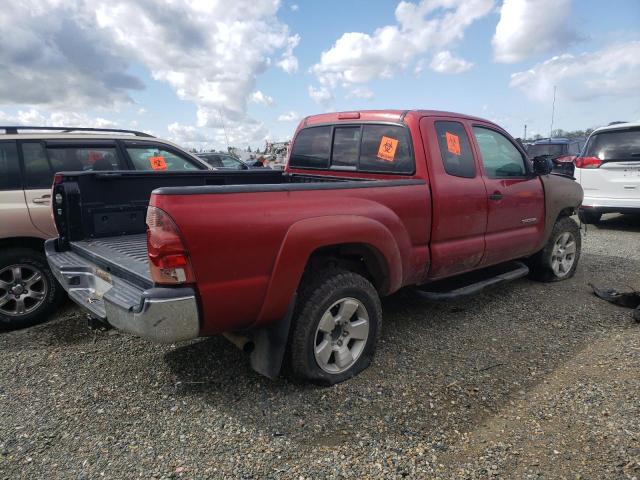 5TETX62N47Z461944 - 2007 TOYOTA TACOMA PRERUNNER ACCESS CAB RED photo 3