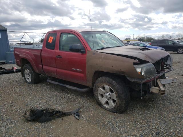 5TETX62N47Z461944 - 2007 TOYOTA TACOMA PRERUNNER ACCESS CAB RED photo 4