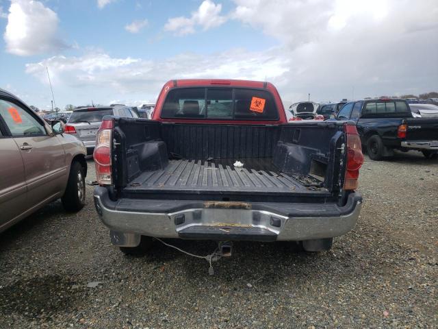 5TETX62N47Z461944 - 2007 TOYOTA TACOMA PRERUNNER ACCESS CAB RED photo 6