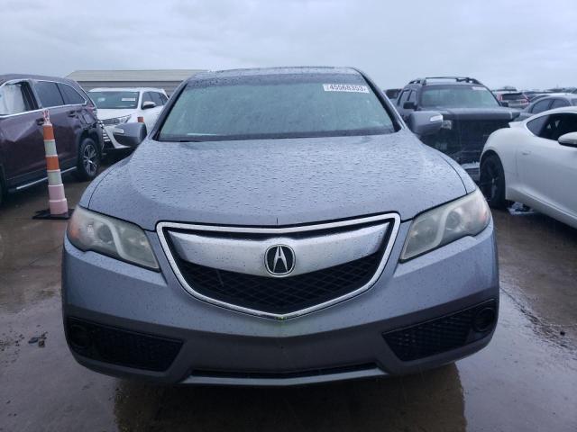 5J8TB3H34FL001619 - 2015 ACURA RDX SILVER photo 5