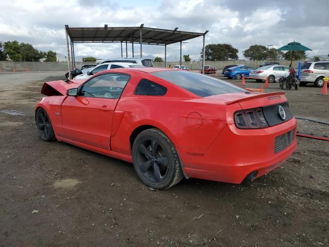 1ZVBP8CF9E5259385 - 2014 FORD MUSTANG GT RED photo 2