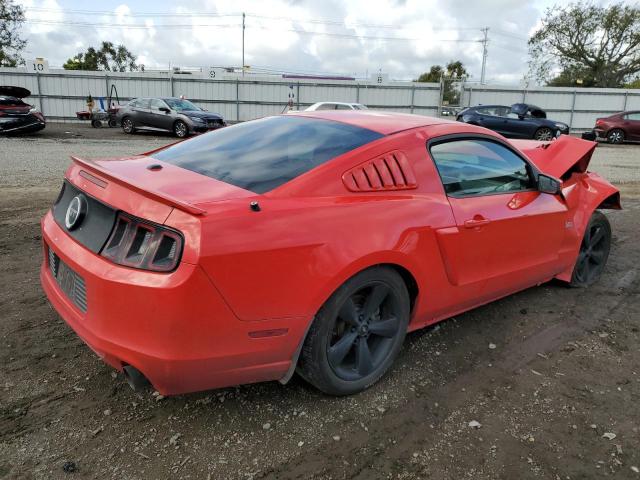 1ZVBP8CF9E5259385 - 2014 FORD MUSTANG GT RED photo 3