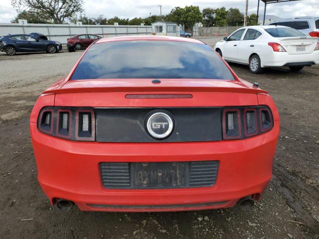 1ZVBP8CF9E5259385 - 2014 FORD MUSTANG GT RED photo 6