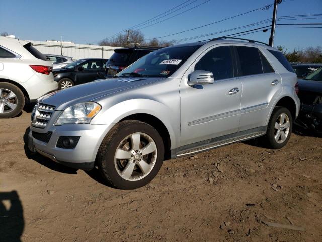 4JGBB8GB0BA687756 - 2011 MERCEDES-BENZ ML 350 4MATIC SILVER photo 1