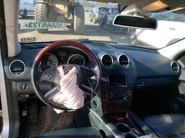 4JGBB8GB0BA687756 - 2011 MERCEDES-BENZ ML 350 4MATIC SILVER photo 8