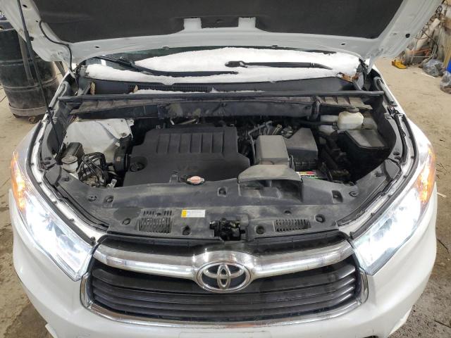 5TDJKRFH8GS237326 - 2016 TOYOTA HIGHLANDER XLE 白色 照片 12