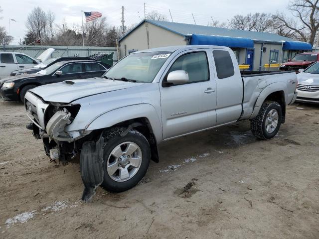 5TETU62N18Z487363 - 2008 TOYOTA TACOMA PRERUNNER ACCESS CAB SILVER photo 1