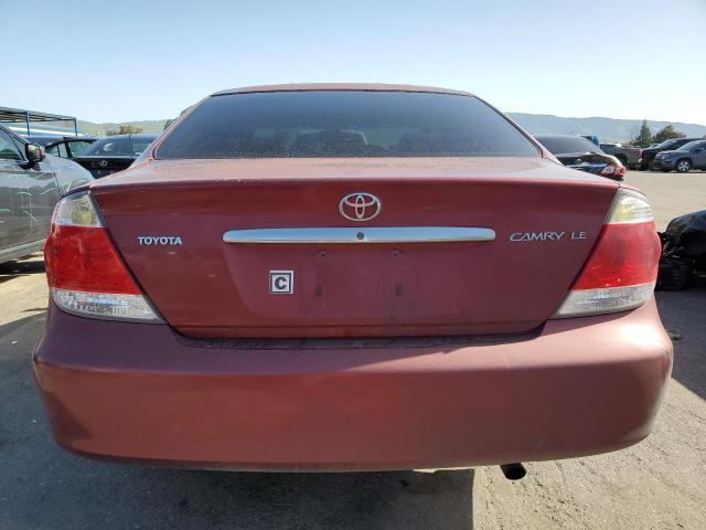 4T1BE32K36U154435 - 2006 TOYOTA CAMRY LE BURGUNDY photo 6