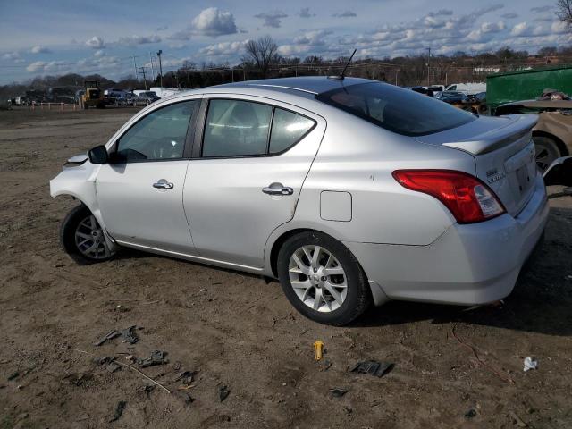 3N1CN7AP6HL890377 - 2017 NISSAN VERSA S SILVER photo 2