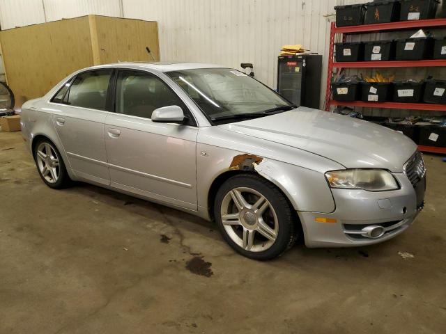 WAUDF78E35A576480 - 2005 AUDI A4 2.0T QUATTRO SILVER photo 4