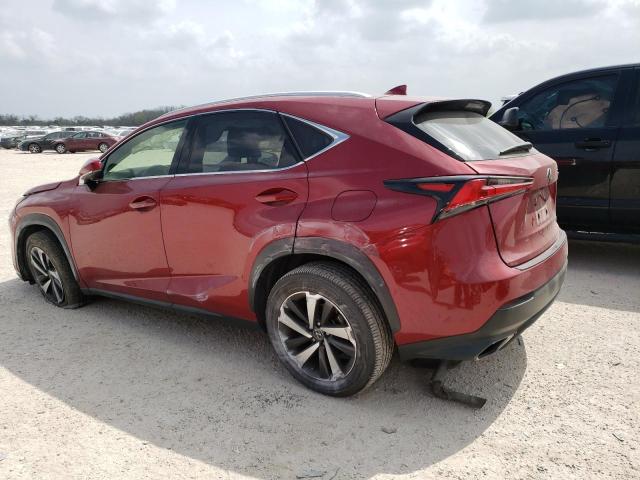 JTJYARBZ5K2135558 - 2019 LEXUS NX 300 BASE Bordo foto 2