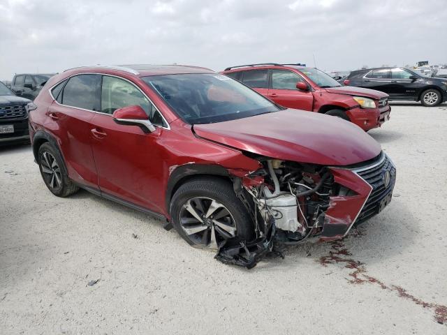 JTJYARBZ5K2135558 - 2019 LEXUS NX 300 BASE Bordo foto 4