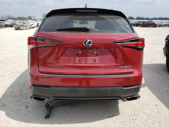 JTJYARBZ5K2135558 - 2019 LEXUS NX 300 BASE Bordo foto 6