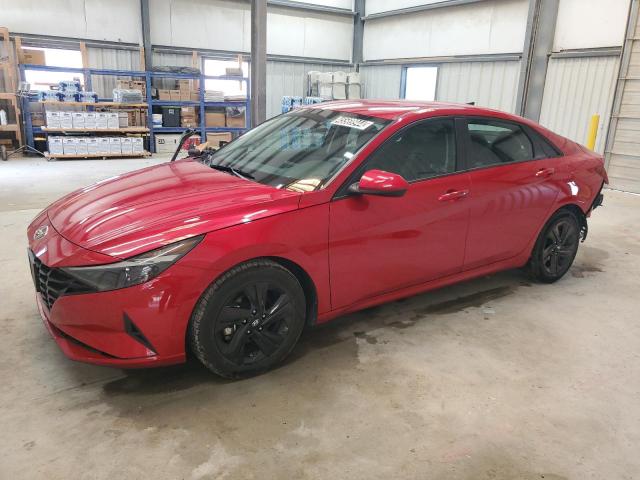 5NPLM4AG9PH102608 - 2023 HYUNDAI ELANTRA SEL RED photo 1