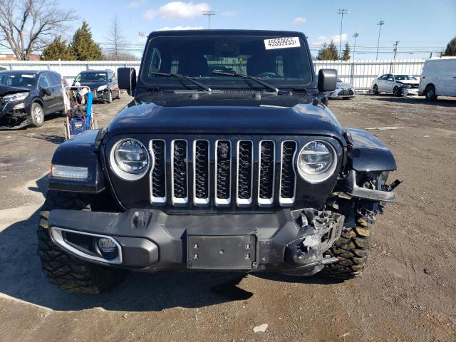 1C4JJXP66MW682535 - 2021 JEEP WRANGLER U SAHARA 4XE BLACK photo 5