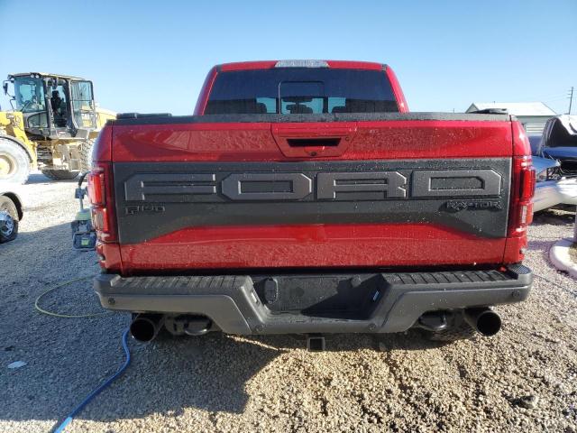 1FTFW1RG6LFC37835 - 2020 FORD F150 RAPTOR RED photo 6