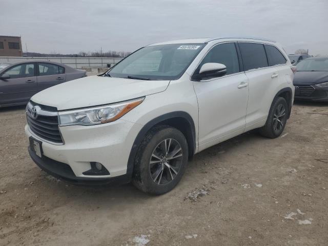 2016 TOYOTA HIGHLANDER XLE, null