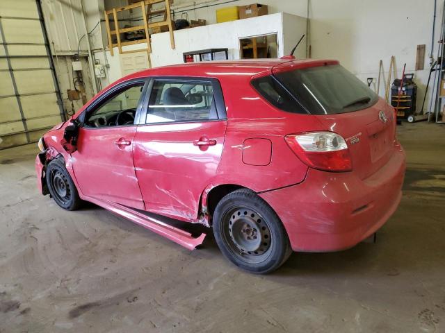 2T1KU40E19C135510 - 2009 TOYOTA COROLLA MA RED photo 2