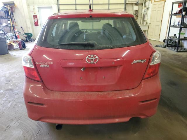 2T1KU40E19C135510 - 2009 TOYOTA COROLLA MA RED photo 6