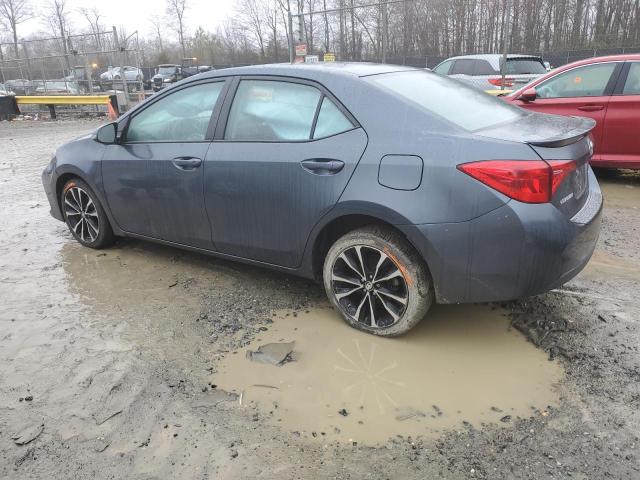 2T1BURHE9HC866248 - 2017 TOYOTA COROLLA L GRAY photo 2