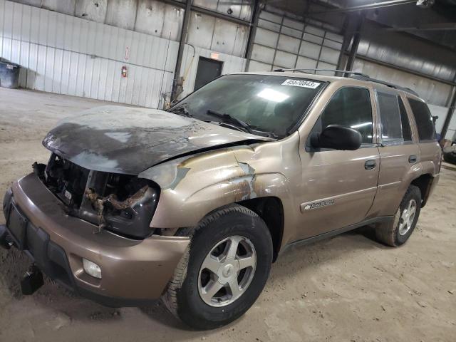 1GNDT13S332323261 - 2003 CHEVROLET TRAILBLAZE BROWN photo 1