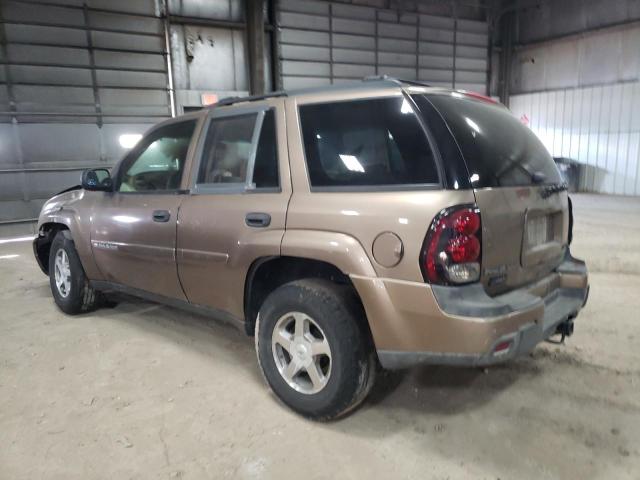 1GNDT13S332323261 - 2003 CHEVROLET TRAILBLAZE BROWN photo 2