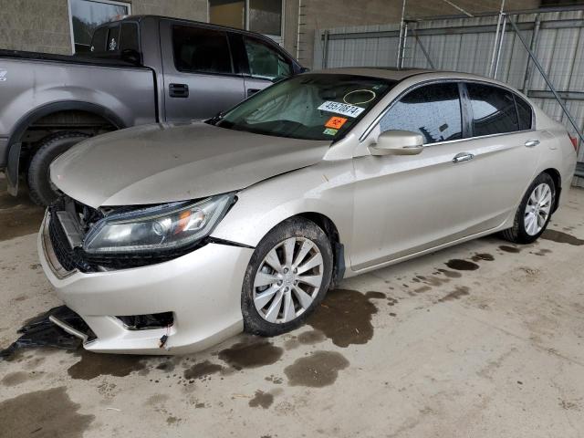 1HGCR2F89EA308850 - 2014 HONDA ACCORD EXL BEIGE photo 1