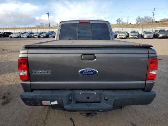 1FTLR4FE9BPA24868 - 2011 FORD RANGER SUPER CAB GRAY photo 6