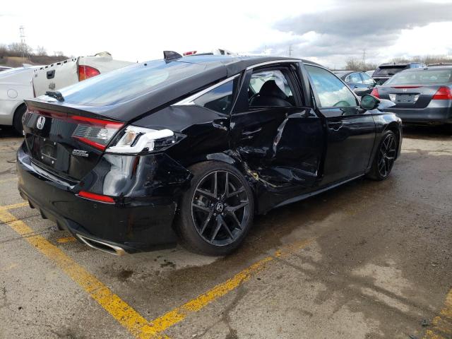 19XFL1H85NE021569 - 2022 HONDA CIVIC SPORT TOURING BLACK photo 3