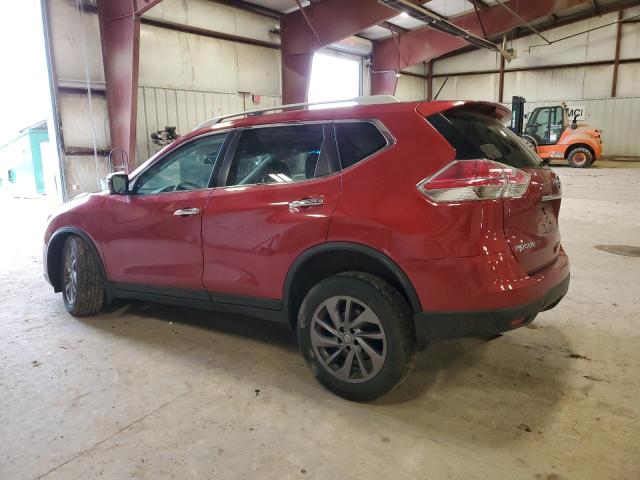 5N1AT2MV4GC864146 - 2016 NISSAN ROGUE S BURGUNDY photo 2