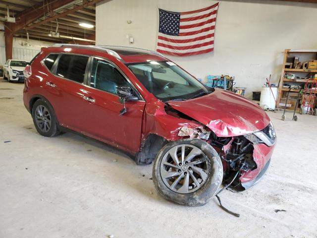 5N1AT2MV4GC864146 - 2016 NISSAN ROGUE S BURGUNDY photo 4