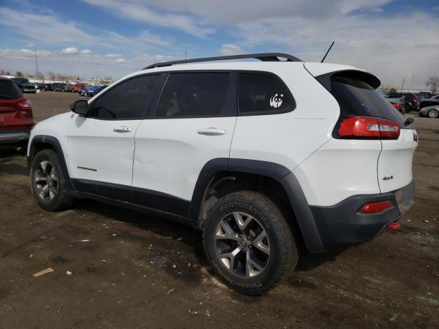1C4PJMBSXEW191576 - 2014 JEEP CHEROKEE TRAILHAWK 白色 照片 2
