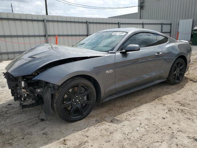 1FA6P8CFXM5155982 - 2021 FORD MUSTANG GT GRAY photo 1
