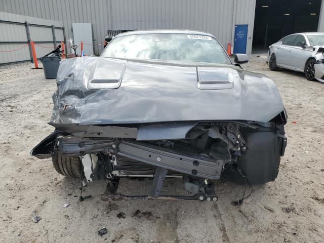 1FA6P8CFXM5155982 - 2021 FORD MUSTANG GT GRAY photo 5