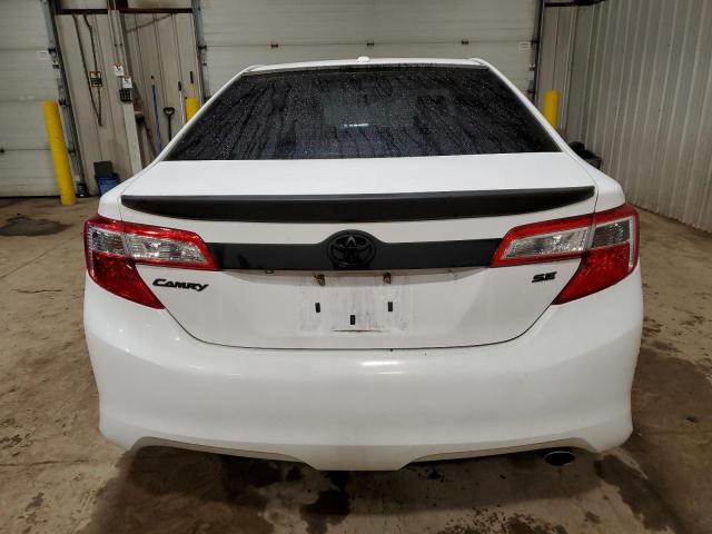 4T1BF1FKXCU503873 - 2012 TOYOTA CAMRY BASE WHITE photo 6