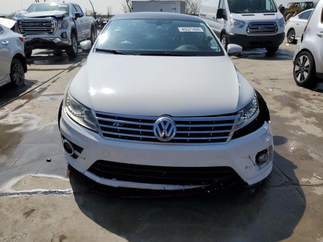 WVWBP7AN6EE533858 - 2014 VOLKSWAGEN CC SPORT WHITE photo 5