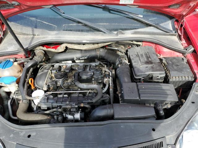 3VWBA71K29M008297 - 2009 VOLKSWAGEN GLI წითელი ფოტო 11