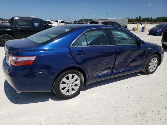 4T1BB46K78U032852 - 2008 TOYOTA CAMRY HYBRID BLUE photo 3