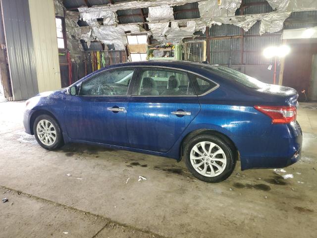 3N1AB7AP3KY214155 - 2019 NISSAN SENTRA S BLUE photo 2