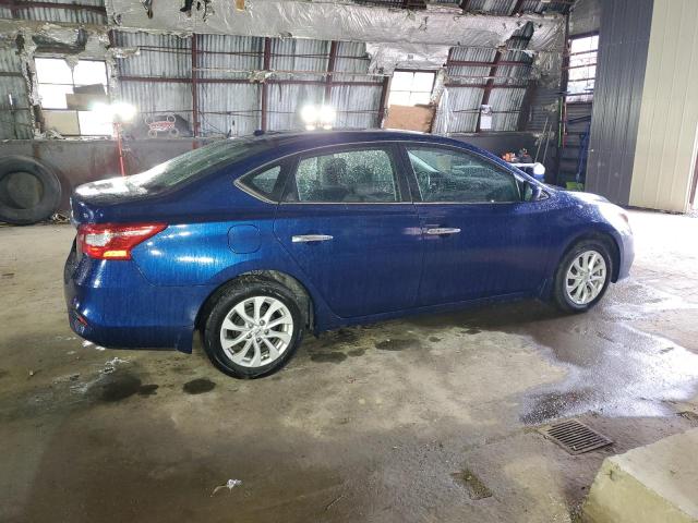 3N1AB7AP3KY214155 - 2019 NISSAN SENTRA S BLUE photo 3