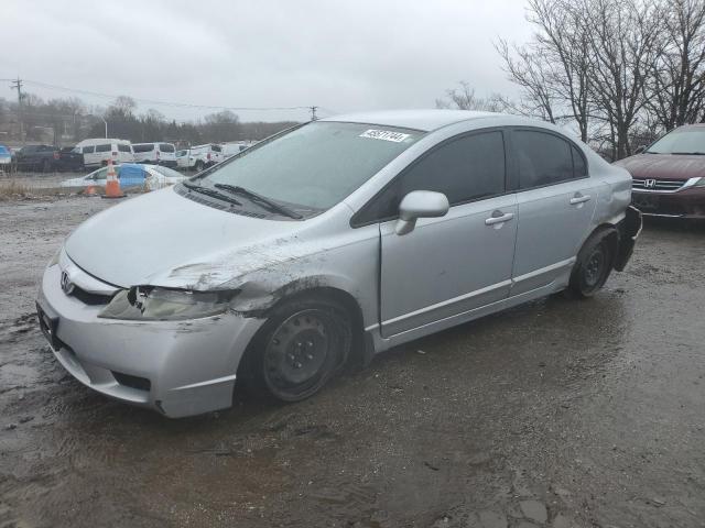 2HGFA16569H334981 - 2009 HONDA CIVIC LX SILVER photo 1