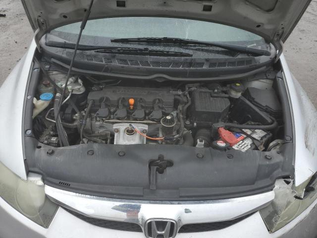 2HGFA16569H334981 - 2009 HONDA CIVIC LX SILVER photo 11